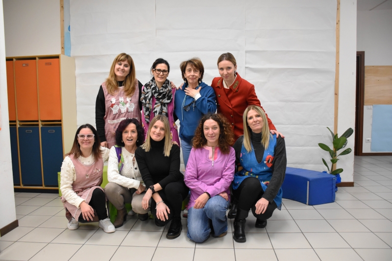 I bambini della Scuola dellinfanzia di Montedoro di nuovo in classe stamattina dopo la chiusura della sede di San Pio per Legionella: lattivit del plesso  ripresa regolarmente nelle sale della parrocchia della Madonna del Latte