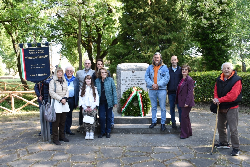 L�ideale di libert� per il quale si � battuto e sacrificato�Venanzio Gabriotti � pi� vivo che mai. Partecipazione sentita alle celebrazioni dell�82� anniversario della fucilazione dell�eroe tifernate