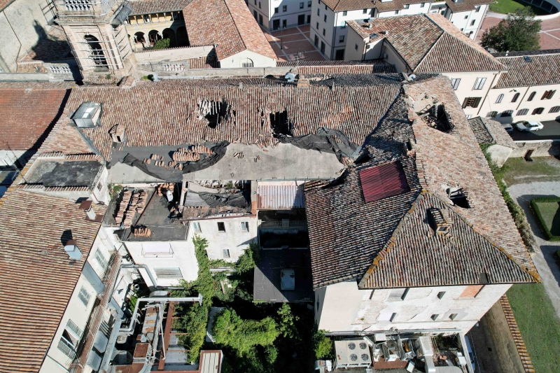 Luned� 6 luglio partiranno i lavori per la messa in sicurezza della copertura in legno e del campanile dell�ex ospedale di Citt� di Castello: le�modifiche alla viabilit� e alla sosta nell�area del cantiere�