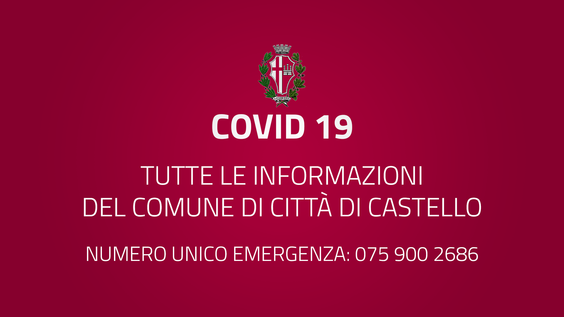 Header informazioni